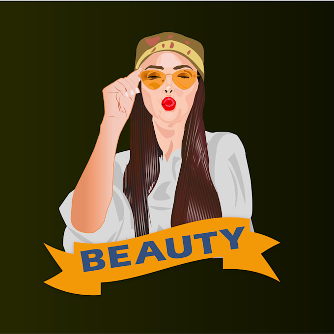 create your picture into cartoon color portrait
