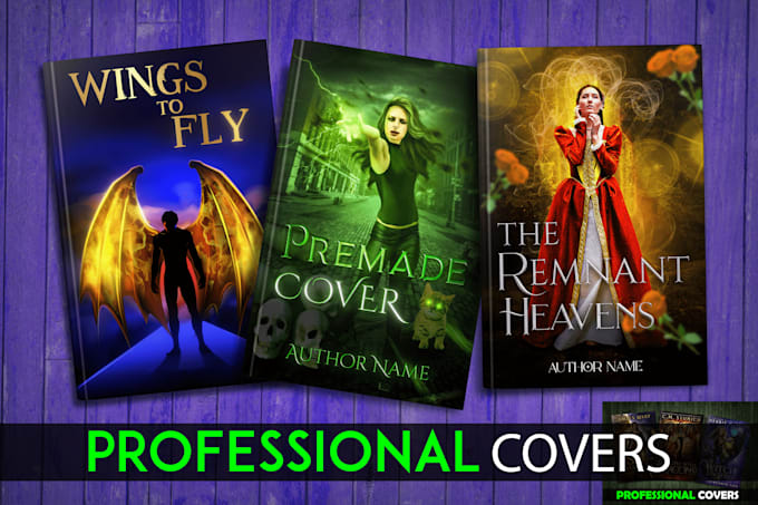 design fantasy book design or ebook cover design