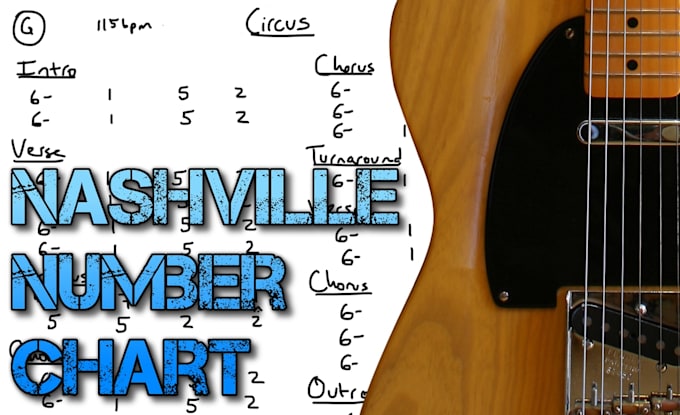 create a nashville number chart for your song