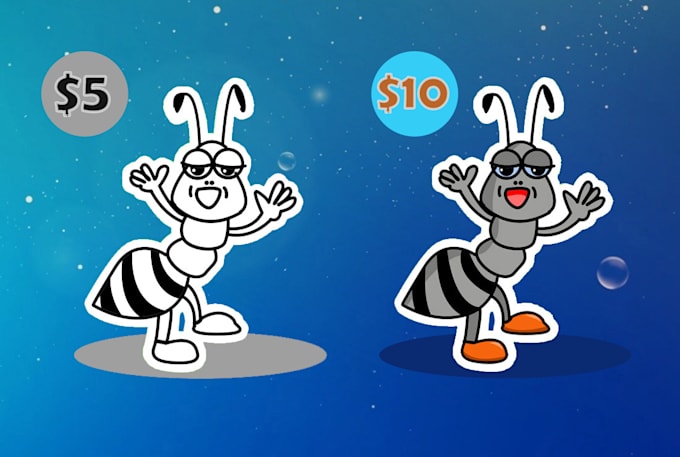 create cartoon caricature mascot or logo