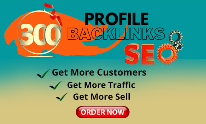 build 300 high da SEO profile backlinks without spam score