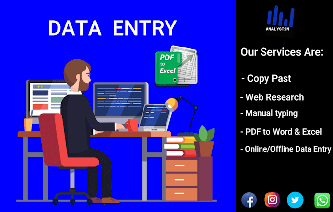 Data Entry Copy Paste Excel Spreadsheet By Analyst2n Fiverr