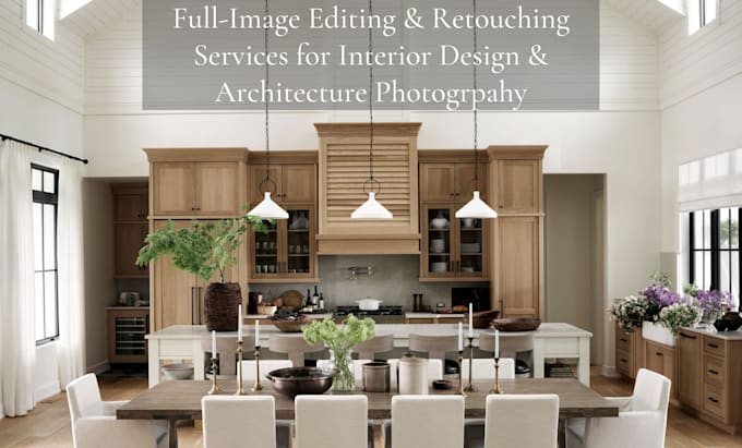 Do professional interior design photo editing by Patrickbiller | Fiverr