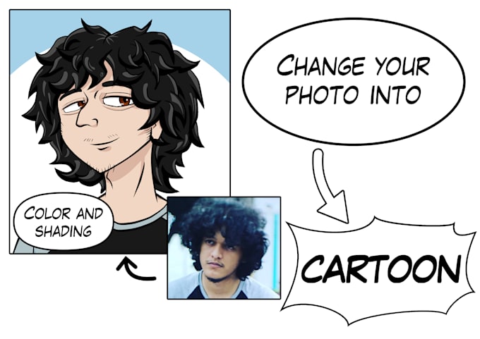 draw a cartoon version of you