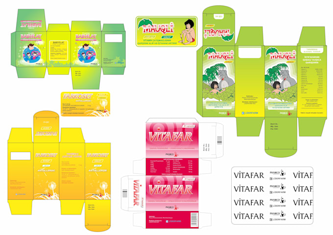 design professional pharmaceutical or supplement packaging