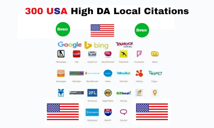 do top 300 USA local citations and directory submission
