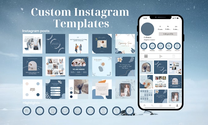 create editable canva templates for social media posts