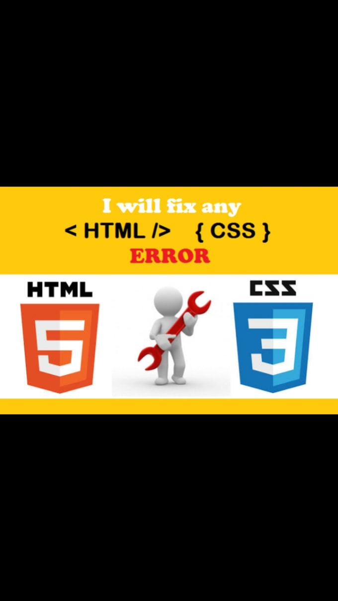 Fix any html css bootstrap and responsive issues by Israazohud | Fiverr
