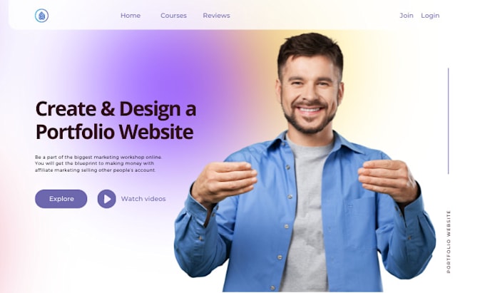 build wordpress blog, portfolio, and personal website