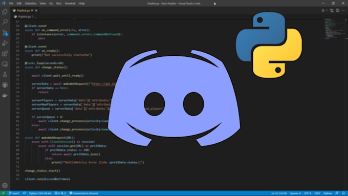 Create a unique discord bot by Notunreal | Fiverr