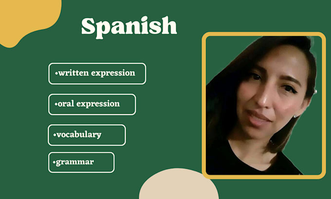 teach spanish, your spanish tutor