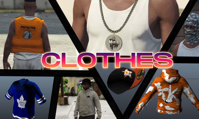 Custom clothes for fivem or gta5 by Tibuu42 | Fiverr