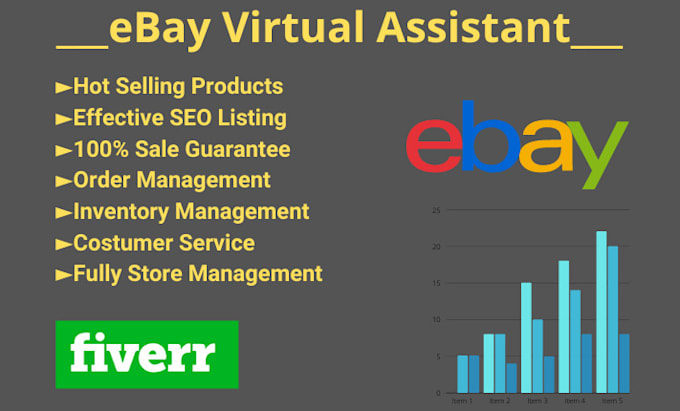 be your expert ebay virtual assistant, VA for ebay