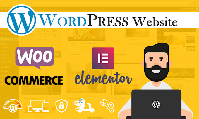 build responsive wordpress website, fix wordpress bugs errors