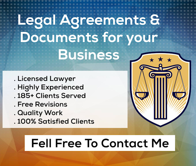 write music or entertainment agreement for you