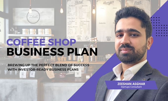 prepare an executive coffee shop business plan