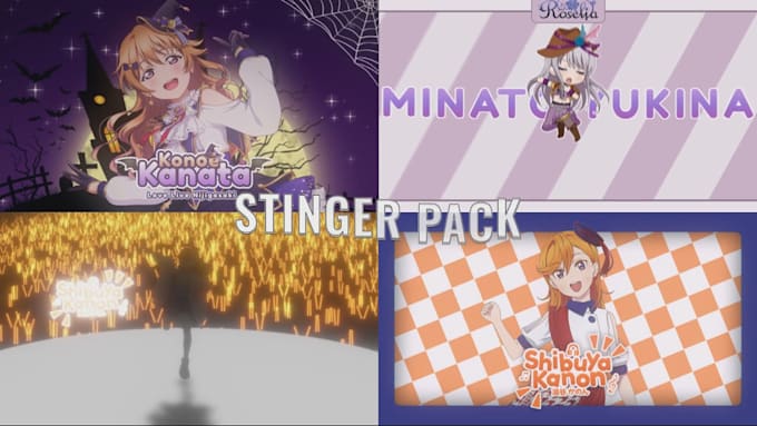 make cute transition for your channel