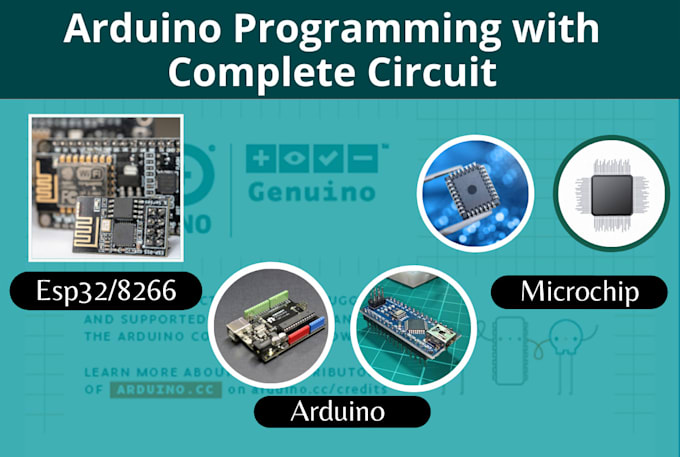 Make stm, esp, and arduino based projects with full circuit by ...