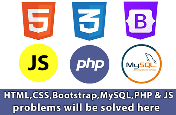 Develop any type of website using html,css,php,js and bootstrap by ...