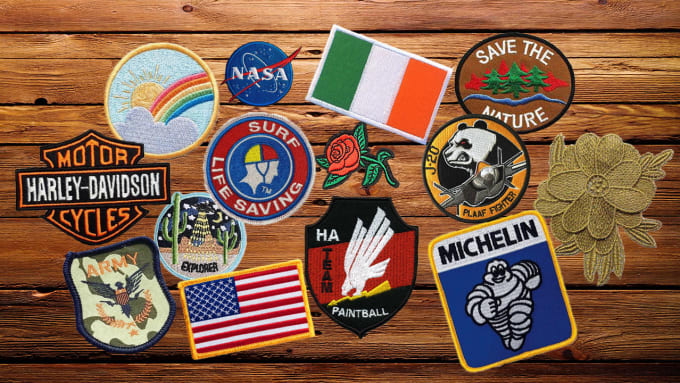 do custom embroidered patches and ship with high quality