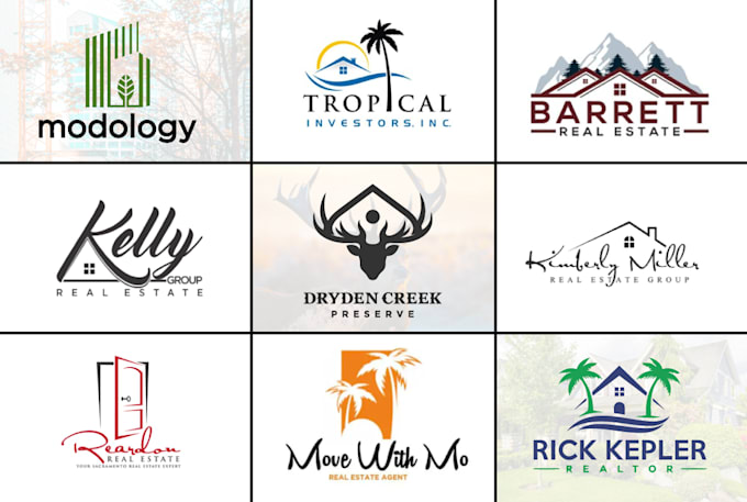 design a real estate, construction and property logo