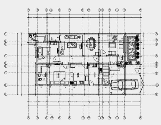 Design 2d floor plans and elevation by Hamzanasar510 | Fiverr