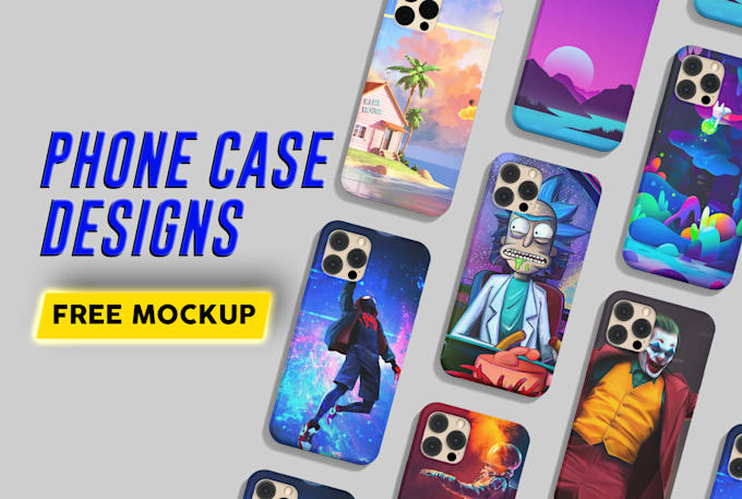 create trendy phone case designs for your brand or store