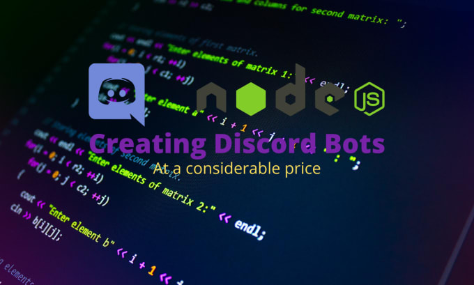 Hire a freelancer to create a custom discord bot
