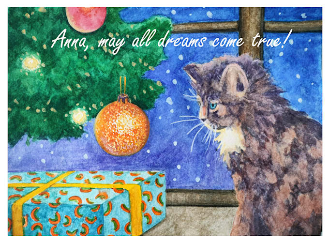 create a card for you for christmas, birthday or other