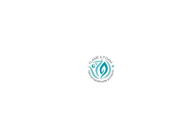 design flame and  foam logo in 1 day
