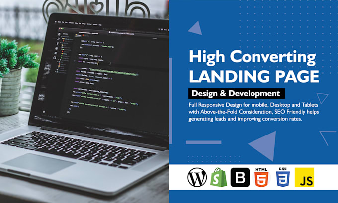 do professional website design or landing page for you