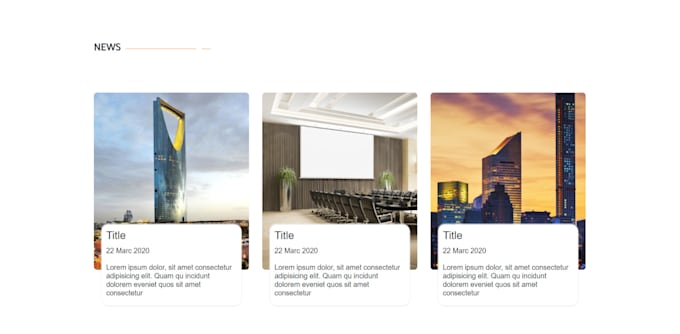 Create section using html and css by Heba_adwan | Fiverr