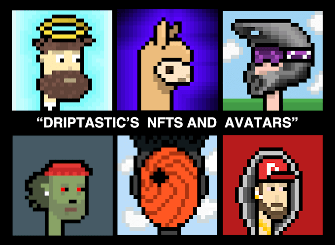 Design nfts or avatars of your choosing by Driptastic | Fiverr