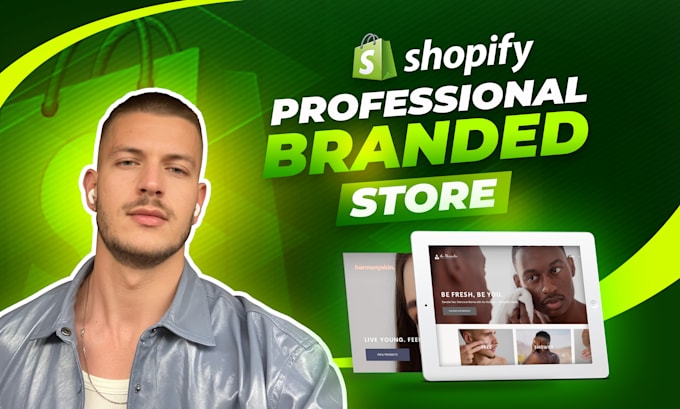set up and design a branded shopify store for your brand
