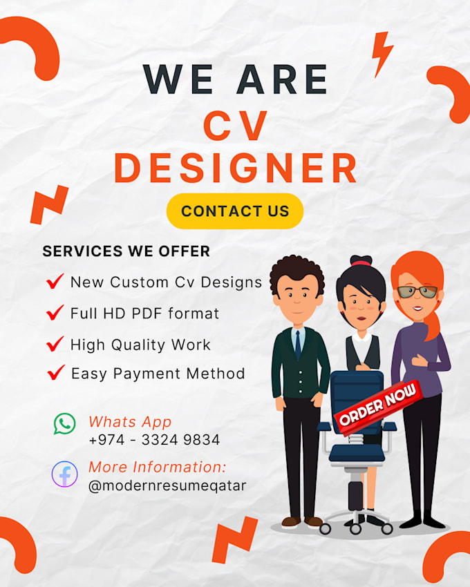Recreate and update your resume into a new modern designs by ...