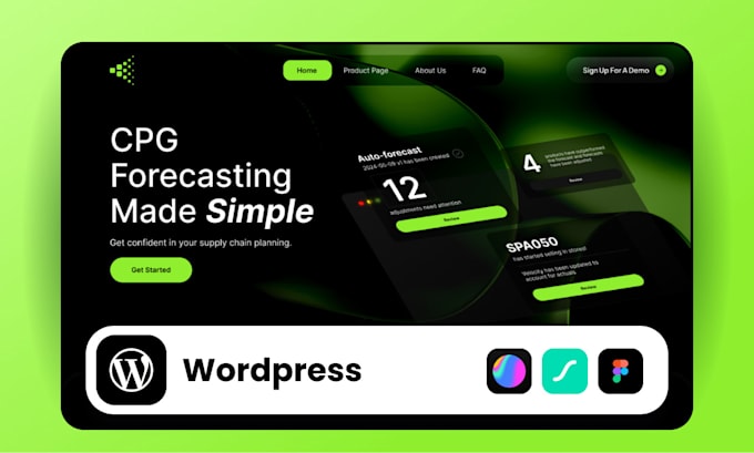 create custom wordpress website
