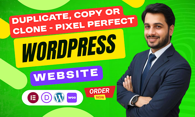 duplicate, copy, clone wordpress website by elementor pro