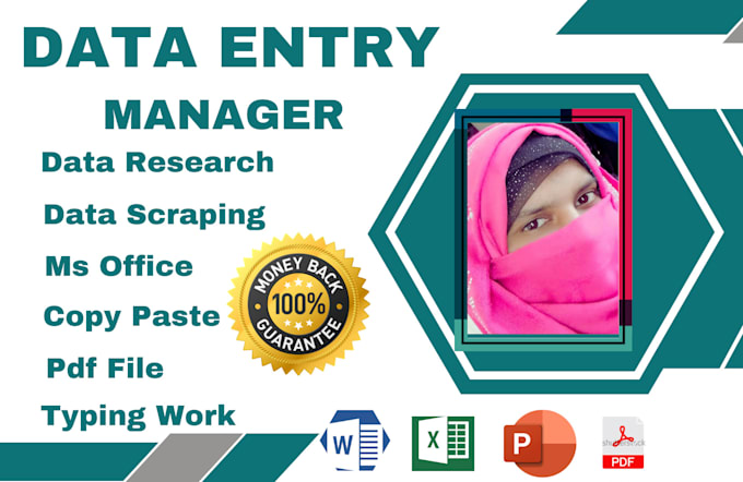 provide you professional data entry work for your services