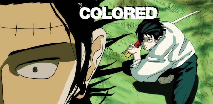 make a 2d anime frame by frame anime for you