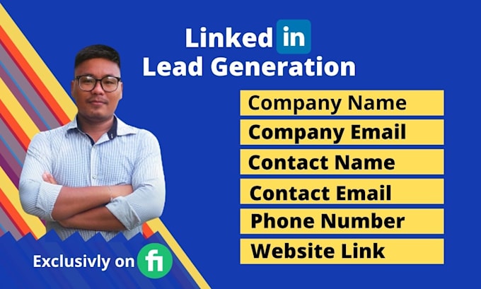 do linkedin lead generation and web research