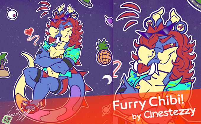 draw a chibi furry for you