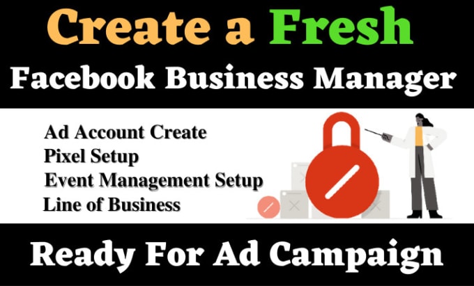 create fresh facebook business manager with ad account setup professionally
