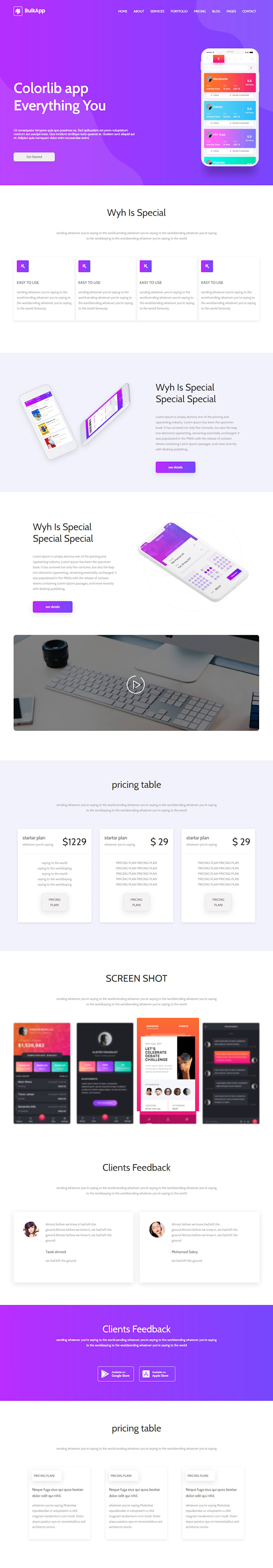 Make a responsive web page using css 3,html 5,bootstrap,js by ...