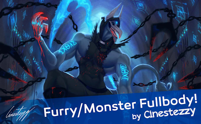 paint your furry or monster character