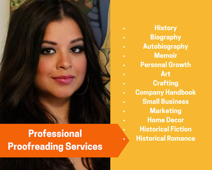 proofread your fiction, nonfiction book or ebook