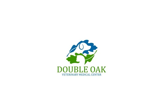 design fun and  professional logo for double oak veterinary medical center
