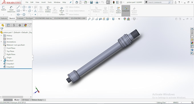 Do 2d and 3d mechanical drawings in autocad and solidworks by ...