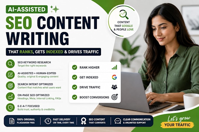 write ai SEO content that ranks, indexes and converts