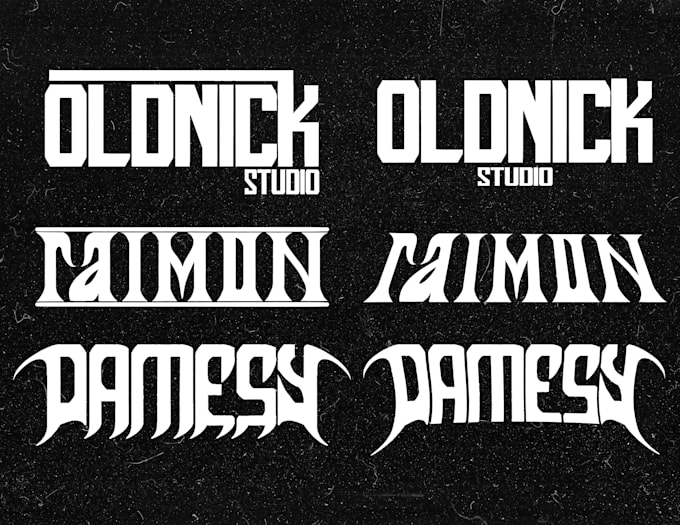 Make lettering logo for band,clothing,or musician branding by Dixie ...