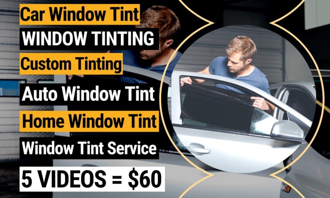 Do auto car window tinting video home window tint video service by  Alaminchowdhury